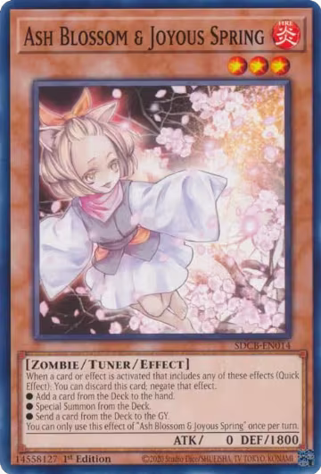 Ash Blossom & Joyous Spring (SDCB-EN014), Structure Deck: Legend of the Crystal Beasts — Yu-Gi-Oh! card price