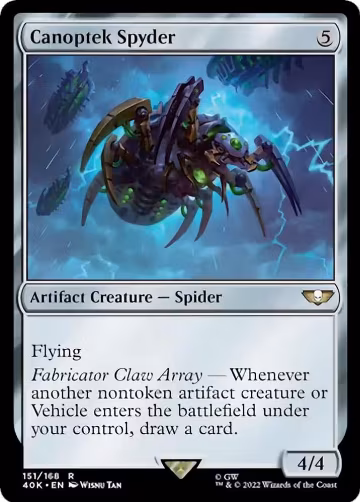 Canoptek Spyder (151), Universes Beyond: Warhammer 40,000 — Magic card price