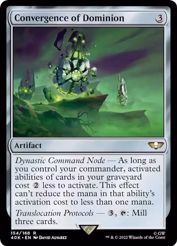 Convergence of Dominion (154), Universes Beyond: Warhammer 40,000 — Magic card price