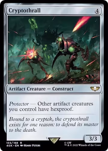 Cryptothrall (155), Universes Beyond: Warhammer 40,000 — Magic card price