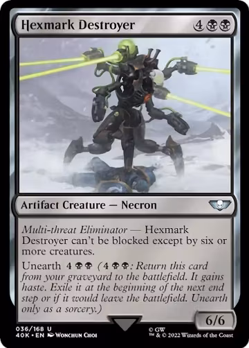 Hexmark Destroyer (36), Universes Beyond: Warhammer 40,000 — Magic card price