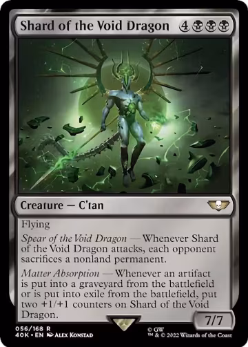 Shard of the Void Dragon (56), Universes Beyond: Warhammer 40,000 — Magic card price