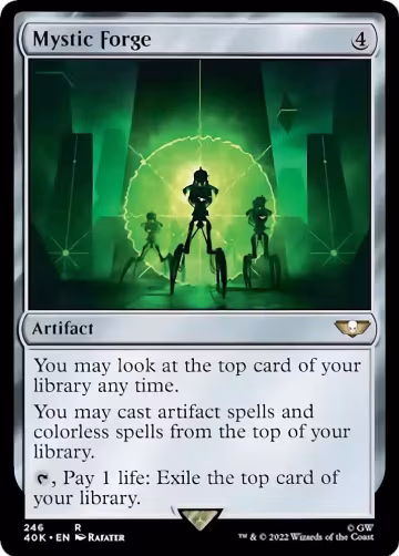 Mystic Forge (Surge Foil) (246), Universes Beyond: Warhammer 40,000 — Magic card price