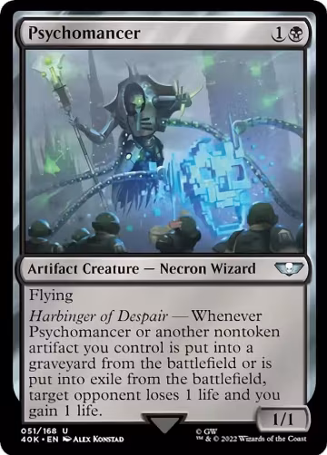 Psychomancer (Surge Foil) (51), Universes Beyond: Warhammer 40,000 — Magic card price