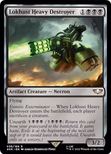 Lokhust Heavy Destroyer (Surge Foil) (38), Universes Beyond: Warhammer 40,000 — Magic card price