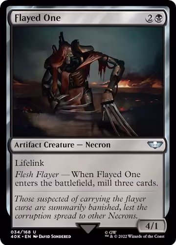 Flayed One (Surge Foil) (34), Universes Beyond: Warhammer 40,000 — Magic card price