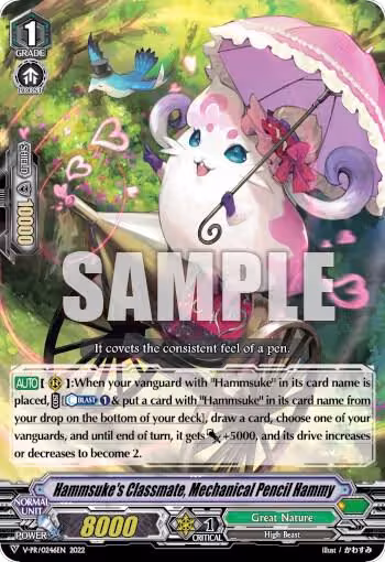 Hammsuke's Classmate, Mechanical Pencil Hammy (V-PR/0246EN), V Promo Cards — Vanguard card price
