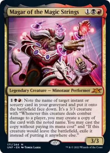 Magar of the Magic Strings (171), Unfinity — Magic card price