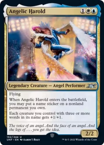 Angelic Harold (162), Unfinity — Magic card price