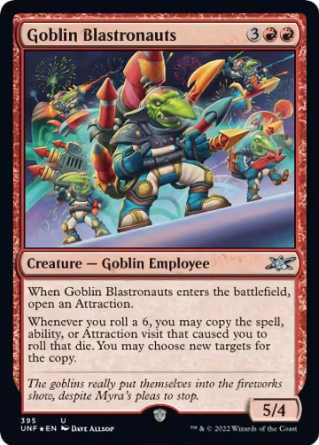 Goblin Blastronauts (109), Unfinity — Magic card price