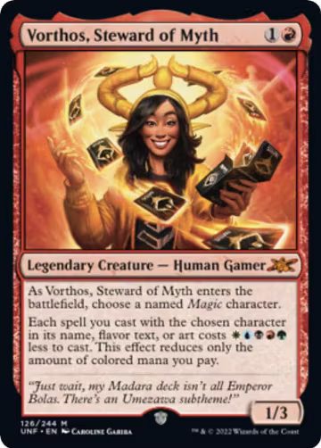 Vorthos, Steward of Myth (126), Unfinity — Magic card price