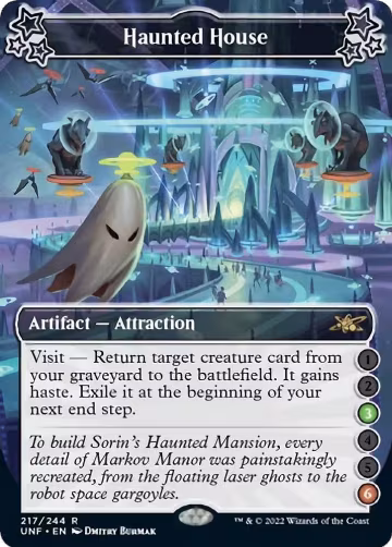 Haunted House (3-6) (217), Unfinity — Magic card price