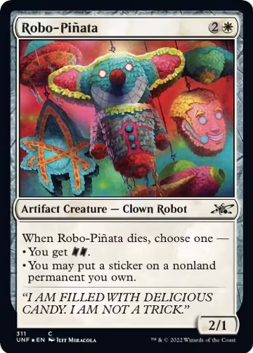 Robo-Pinata (25), Unfinity — Magic card price