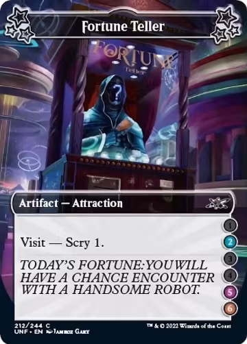 Fortune Teller (2-5-6) (212), Unfinity — Magic card price