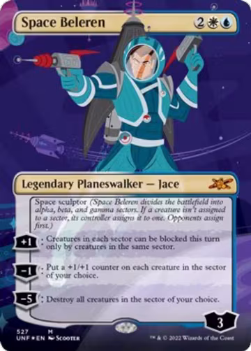 Space Beleren (Borderless) (Galaxy Foil) (527), Unfinity — Magic card price