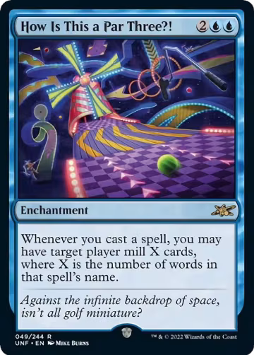How Is This a Par Three?! (49), Unfinity — Magic card price