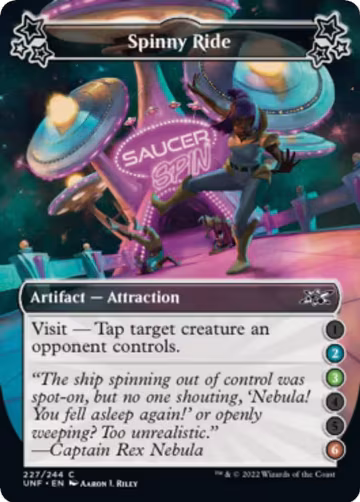 Spinny Ride (2-3-6) (227), Unfinity — Magic card price