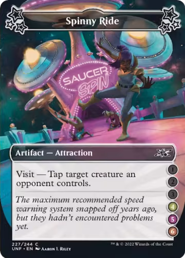 Spinny Ride (4-5-6) (227), Unfinity — Magic card price