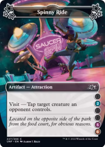 Spinny Ride (2-5-6) (227), Unfinity — Magic card price
