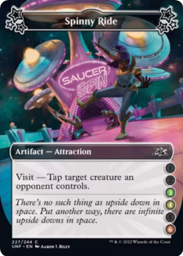 Spinny Ride (3-4-6) (227), Unfinity — Magic card price