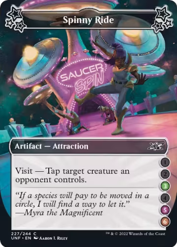 Spinny Ride (3-5-6) (227), Unfinity — Magic card price