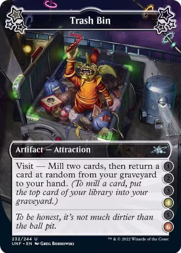 Trash Bin (4-6) (232), Unfinity — Magic card price