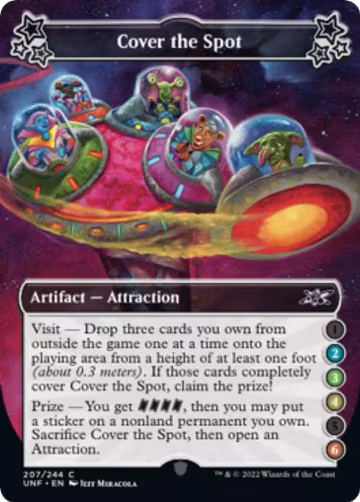 Cover the Spot (2-3-4-6) (207), Unfinity — Magic card price