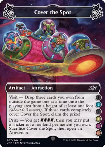 Cover the Spot (2-4-5-6) (207), Unfinity — Magic card price