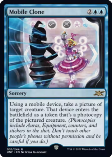 Mobile Clone (51), Unfinity — Magic card price