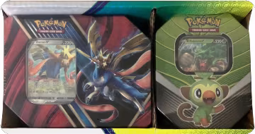 Legends of Galar Tin + Galar Partners Tin 2-pack [Zacian V/Rillaboom V] (Retail Exclusive), Sword & Shield Base Set — Pokémon sealed product price