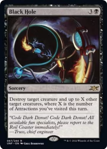 Black Hole (67), Unfinity — Magic card price