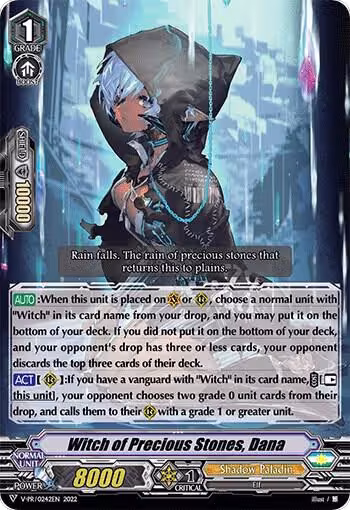 Witch of Precious Stones, Dana (V-PR/0242EN), V Promo Cards — Vanguard card price