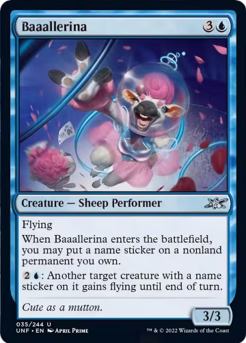 Baaallerina (35), Unfinity — Magic card price