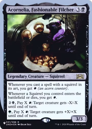 Acornelia, Fashionable Filcher (031/096), The List Reprints — Magic card price