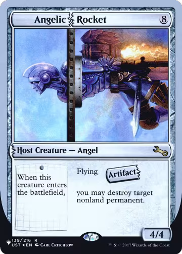 Angelic Rocket (139/216), The List Reprints — Magic card price