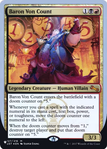 Baron Von Count (127/216), The List Reprints — Magic card price