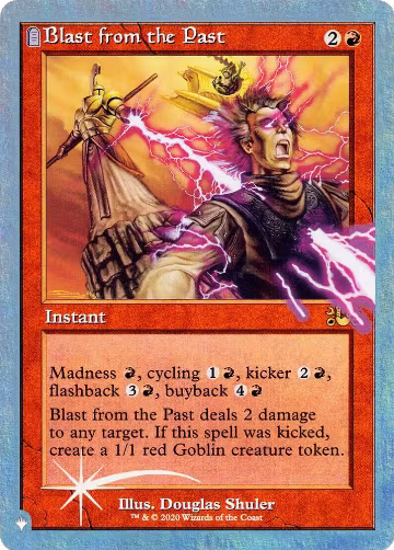 Blast from the Past, The List Reprints — Magic card price