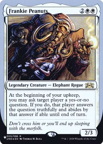 Frankie Peanuts (005/096), The List Reprints — Magic card price