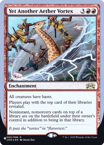 Yet Another Aether Vortex (060/096), The List Reprints — Magic card price