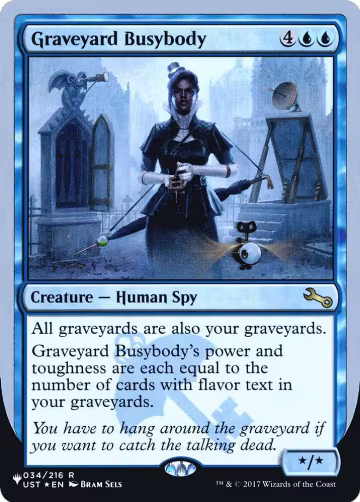 Graveyard Busybody (034/216), The List Reprints — Magic card price