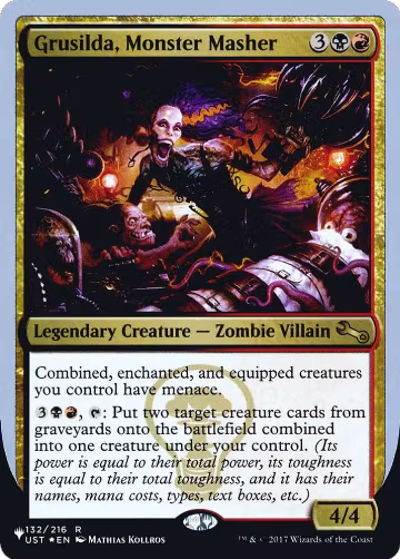 Grusilda, Monster Masher (132/216), The List Reprints — Magic card price