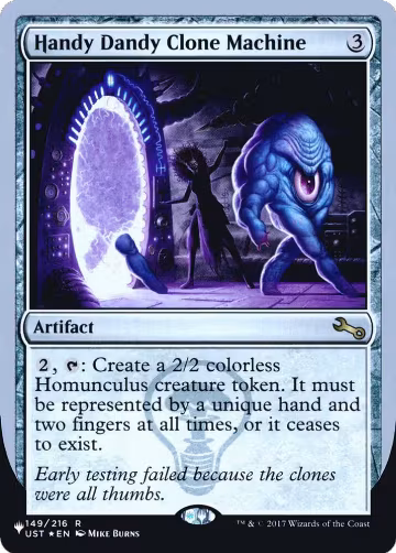 Handy Dandy Clone Machine (149/216), The List Reprints — Magic card price