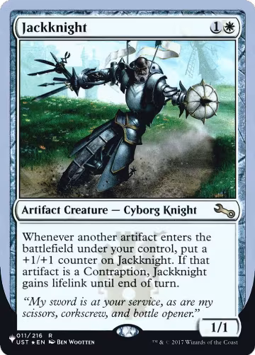 Jackknight (011/216), The List Reprints — Magic card price