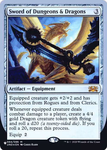 Sword of Dungeons & Dragons (084/096), The List Reprints — Magic card price