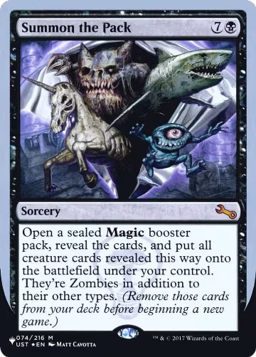 Summon the Pack (074/216), The List Reprints — Magic card price