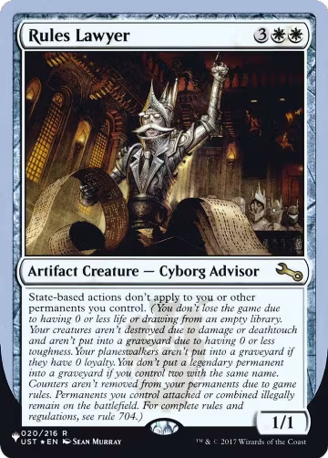 Rules Lawyer (020/216), The List Reprints — Magic card price