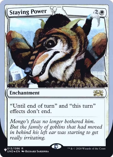 Staying Power (013/096), The List Reprints — Magic card price