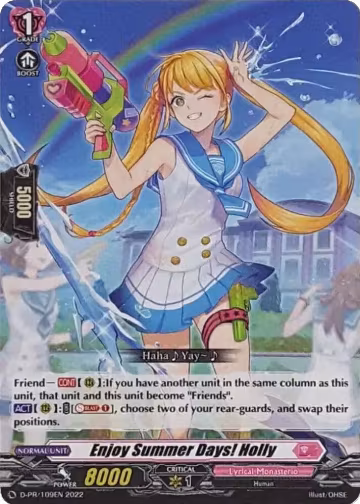 Enjoy Summer Days! Holly (D-PR/109EN), D Promo Cards — Vanguard card price