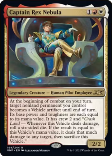 Captain Rex Nebula (164), Unfinity — Magic card price