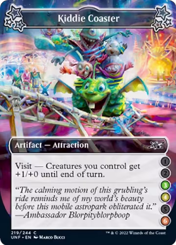 Kiddie Coaster (3-4-6) (219), Unfinity — Magic card price